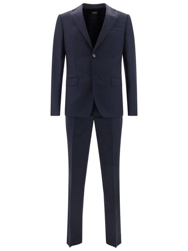 Z Zegna 싱글 브레스티드 테일러드 수트