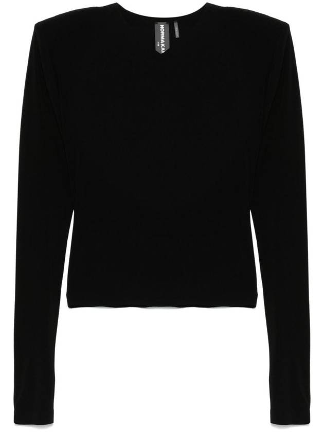 노르마카말리 여성 V NECKED 탑 KK4246PLF32001
