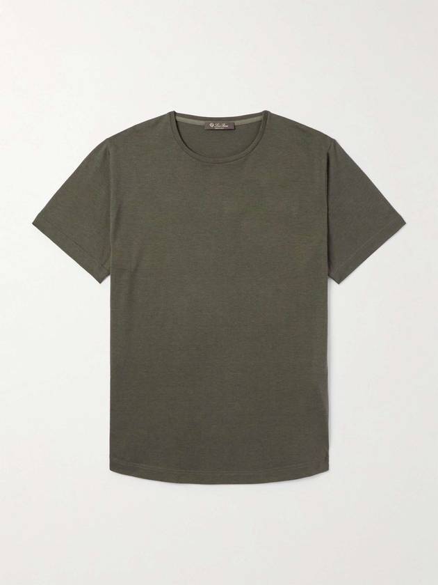 로로피아나 남성 반팔 티셔츠