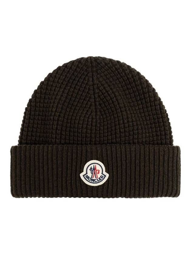 Moncler 로고 패치 비니