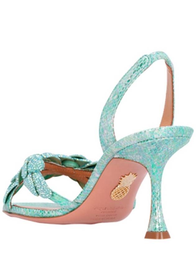 아쿠아주라 글락틱 플라워 슬링백 샌들 Aquazzura Glactic Flower Slingback Sandals