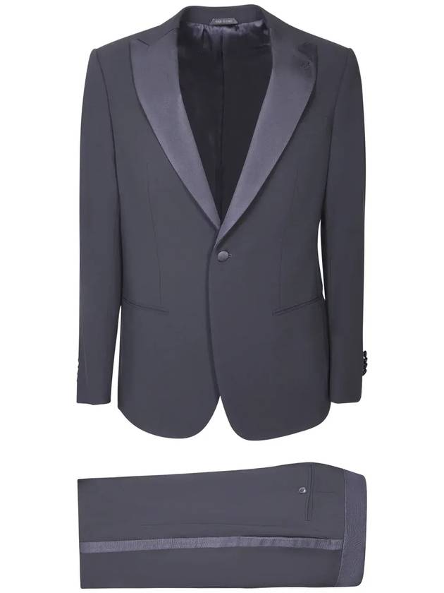 조르지오 아르마니 싱글브레스트 스트레이트 레그 테일러드 슈트 8WGAS006T002Z_UBUV