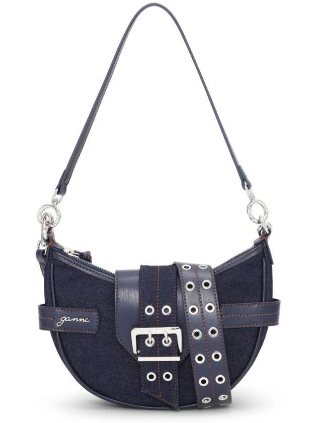 가니 버키 데님 스몰 크로스 백 A6137