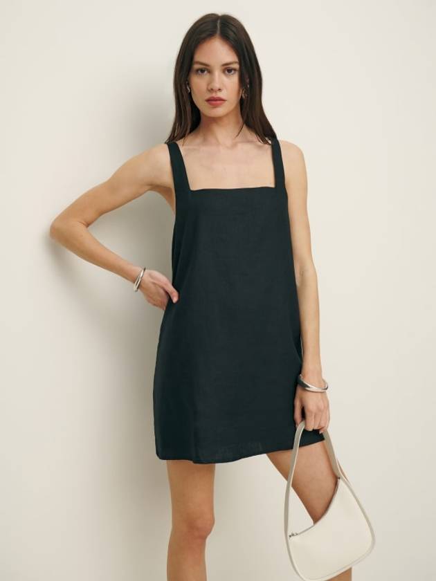 REFORMATION 리포메이션 캐미솔 나시 린넨 원피스 드레스