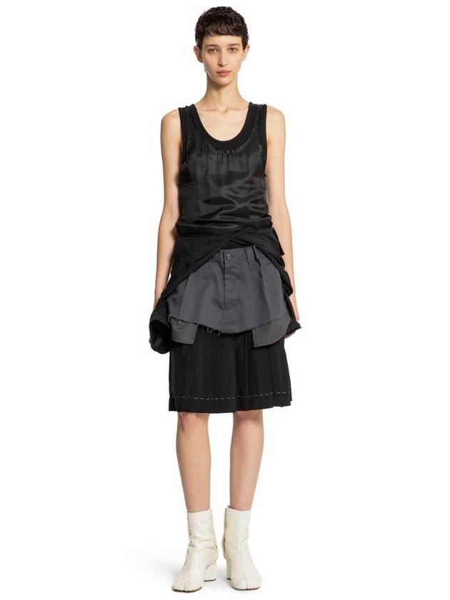 MAISON MARGIELA WOMAN BLACK DRESSES
