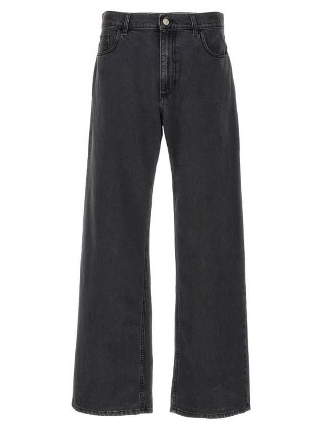 24SS 1017 알릭스 9SM 데님 스트레이트 팬츠 AAUPA0446FA01BLK0003 Black
