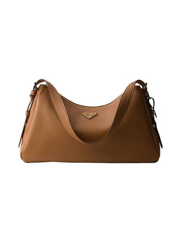 프라다 에이미 라지 레더 숄더백 카라멜 1BC228 2CYS F03BH