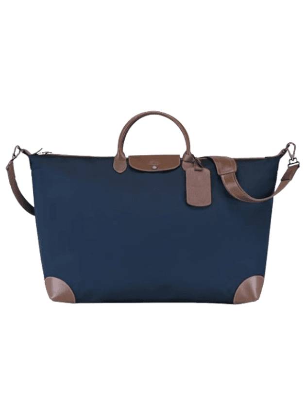 롱샴 박스포드 M 트래블 백 블루