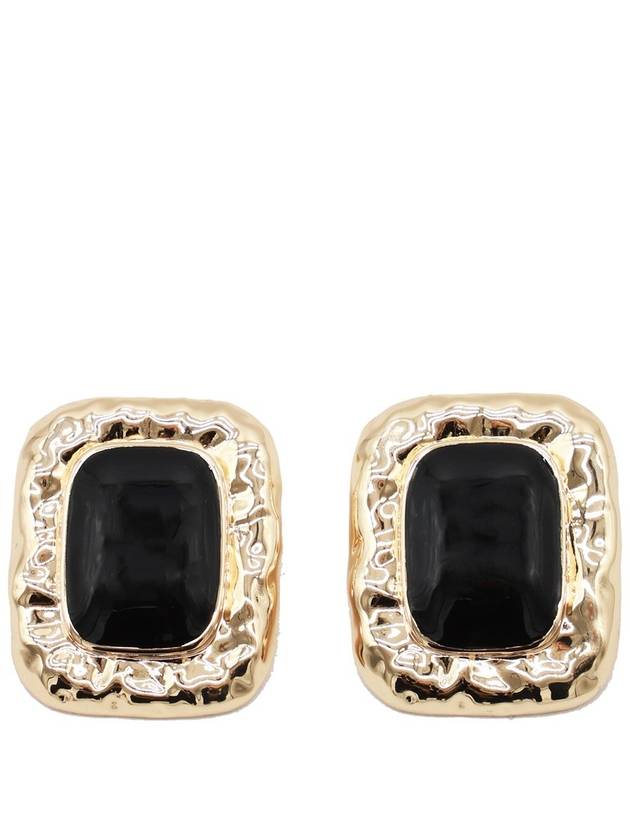 셀프 포트레이트 얼룩덜룩한 장식 귀걸이