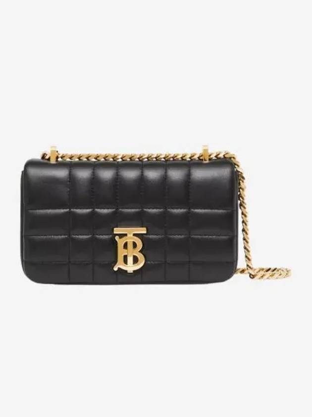 버버리 미니 퀼티드 레더 롤라백 블랙 Burberry Quilted Leather Mini Lola Bag Black