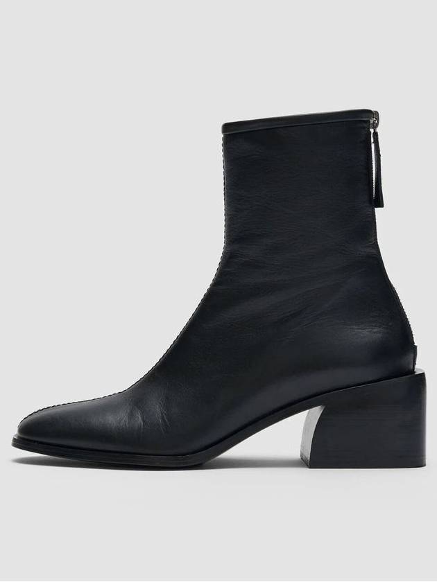 Leather Ankle Boots - 35