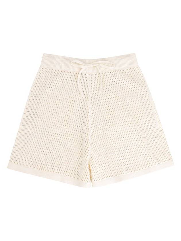 Nanushka 크로셰 드로스트링 쇼츠