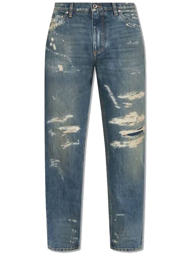 돌체앤가바나 데님 진 블루