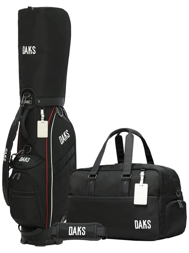 닥스25 남성 골프백 보스턴백 캐디백 세트 DCB034M BK