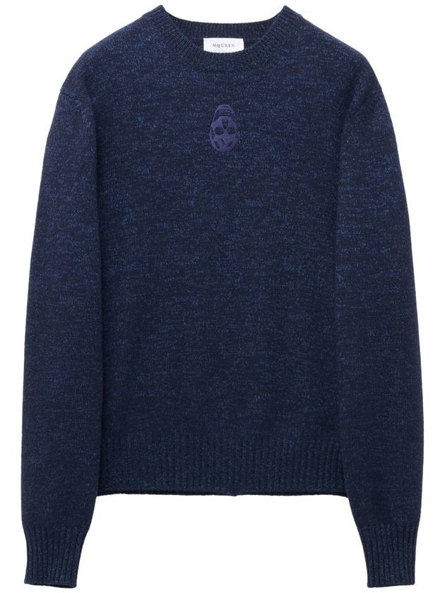 Alexander McQueen Sweaters Blue