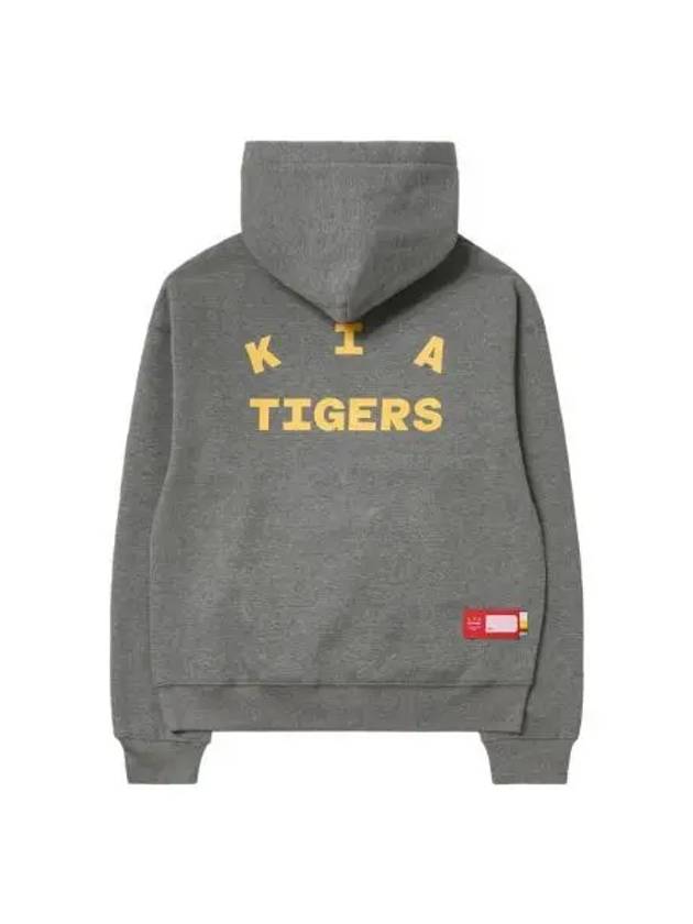 아이앱 스튜디오 x 기아 타이거즈 24 미디어 데이 후드 그레이 IAB Studio x KIA TIGERS 24 Media Day Hoodie Gray