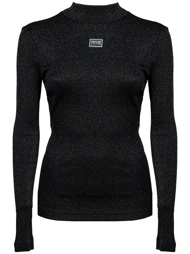 Versace Jeans Couture Lurex turtleneck