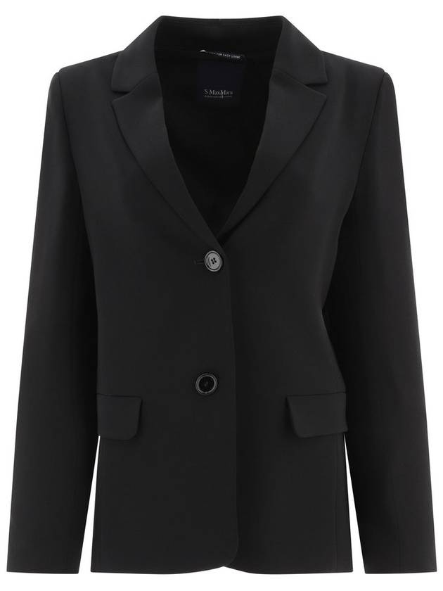 'S Max Mara 싱글 브레스티드 긴팔 재킷