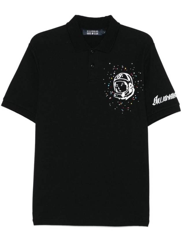 빌리어네어보이즈클럽 남성 LOGO COTTON POLO 셔츠 B25164BLACK