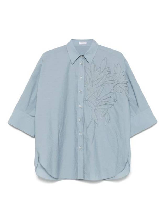 25SS 브루넬로 쿠치넬리 셔츠 M0F79RJ516 C2873 Grey