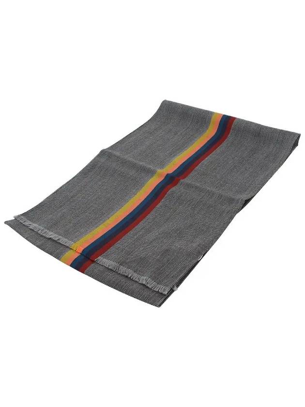 폴스미스 스트라이프 헤링본 울 머플러 M1A 454D AS22 76A