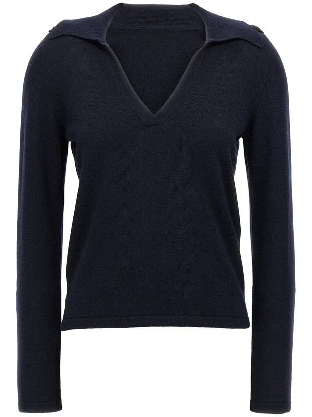 Fortela Lou 브이넥 스웨터 WLOU199450_BLU