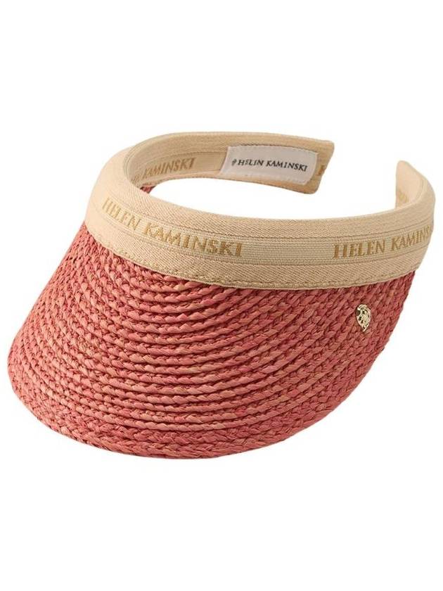 헬렌 카민스키 비앙카 8 바이저 포멜로 내츄럴 로고 HAT52204