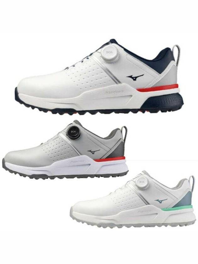 미즈노 골프 해저드 에너지 보아 스파이크리스 골프화 2025년 4E 51GQ2501