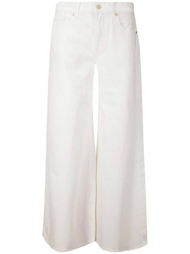 7 For All Mankind Willow Wide Colored Mankind Vintage White