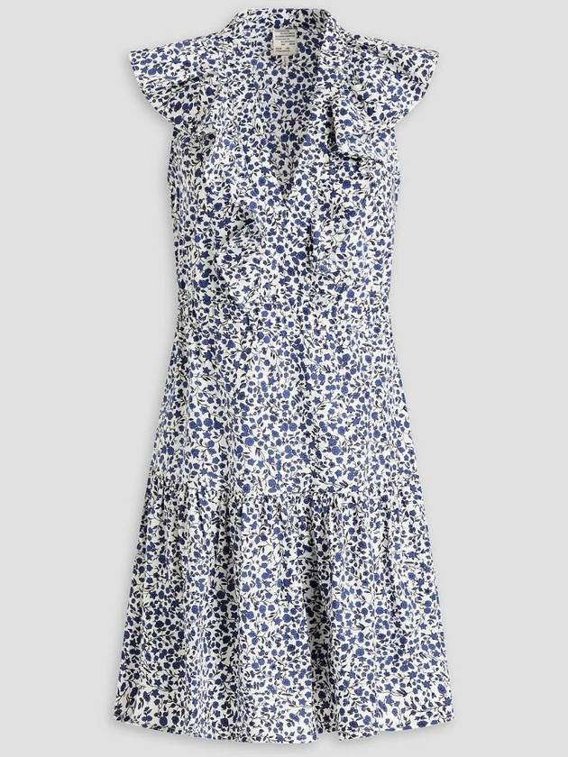 NB07 BAUM UND PFERDGARTEN 여성 원피스 Avaline ruffled floral print organic cotton poplin mini dress 1647597302371908