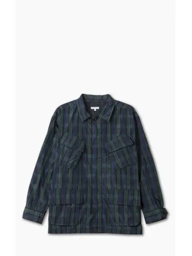 I국내배송I 엔지니어드가먼츠 Jungle Fatigue Jacket Blackwatch Crushed Taffeta MP245 KT037 정글 퍼티그 자켓 블랙워치 크러쉬 태피터 ㅡkr 218402