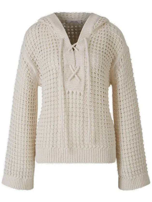 도로시 슈마허 스포티 크로셰 후드 점퍼 616001_111