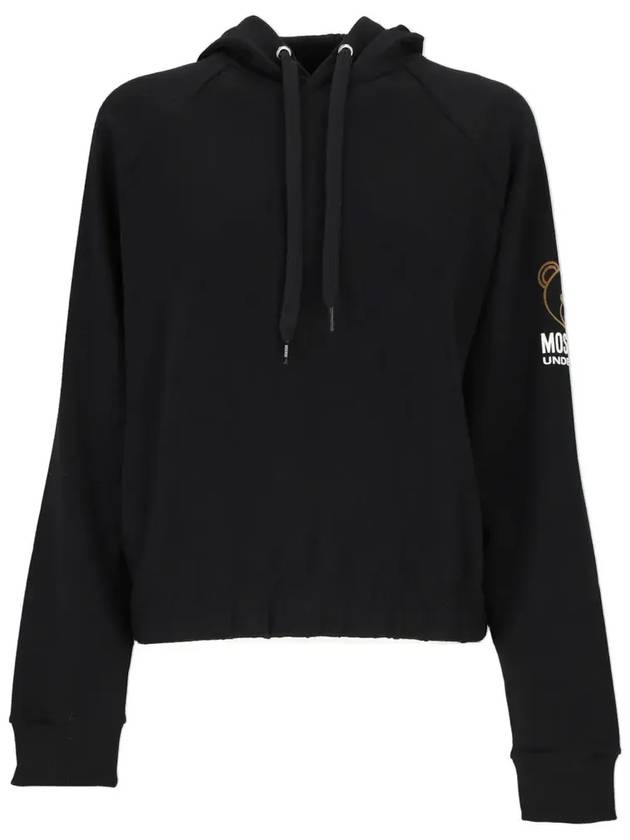 Moschino 테디 베어 프린트 드로스트링 후디 2V6A17024424_0555
