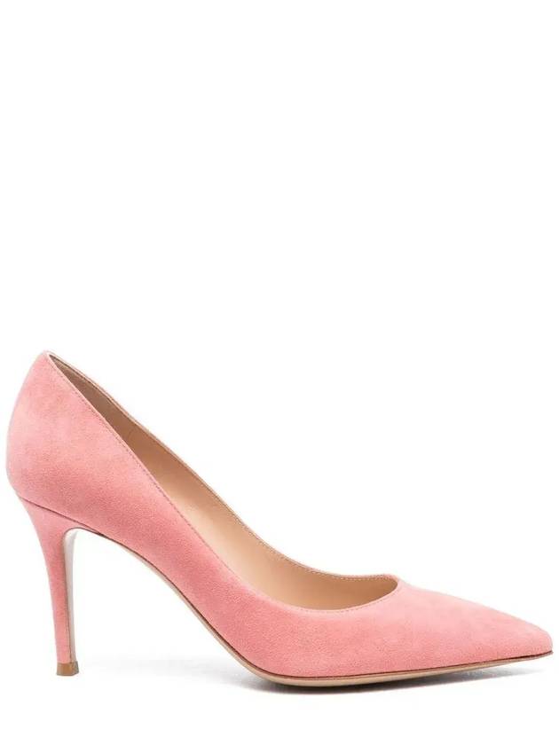 Gianvito Rossi 포인티드 토 슬립온 펌프스 G2458085RIC_CAMCMEL