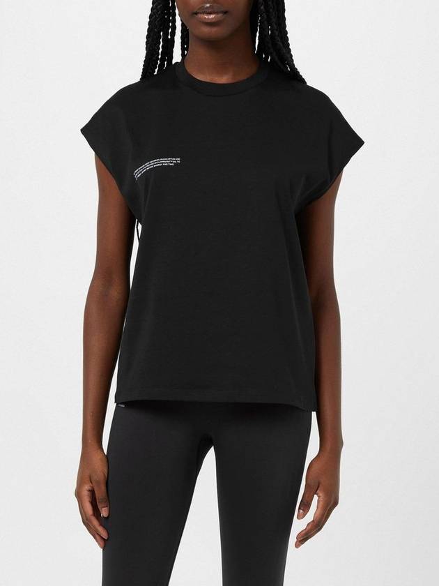 NB20 pangaia 여성 탑 Organic Cotton Cropped Shoulder T Shirt With Pprmint Tm 650020 세련