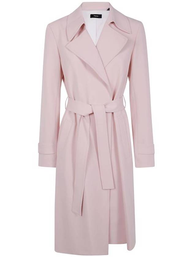 24FW 띠어리 트렌치 코트 J0709411 096 Q2D BLUSH