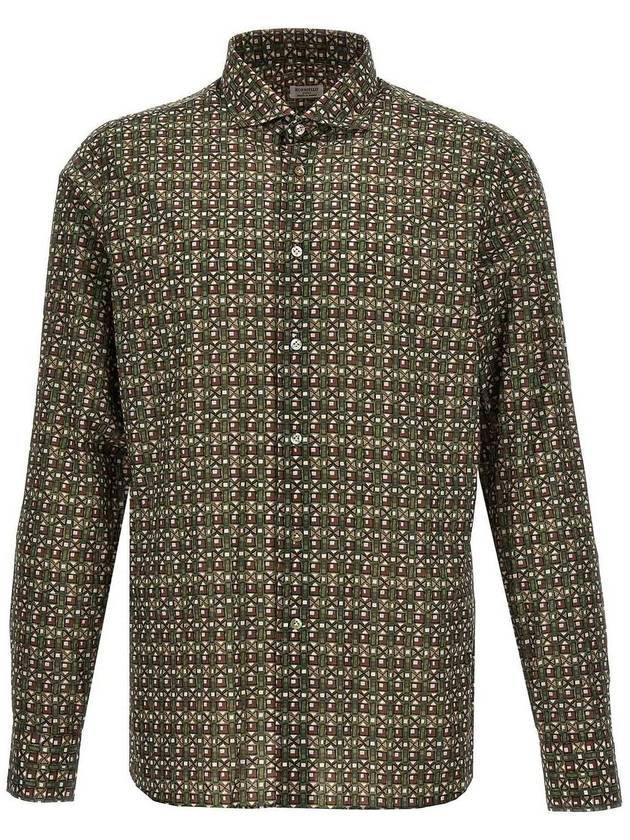 Borriello Napoli Patterned Print Shirt