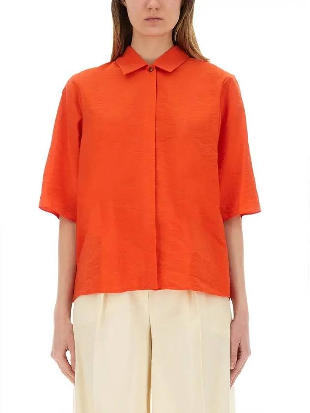 알리시 반팔 단추 셔츠 105256_P5240CO