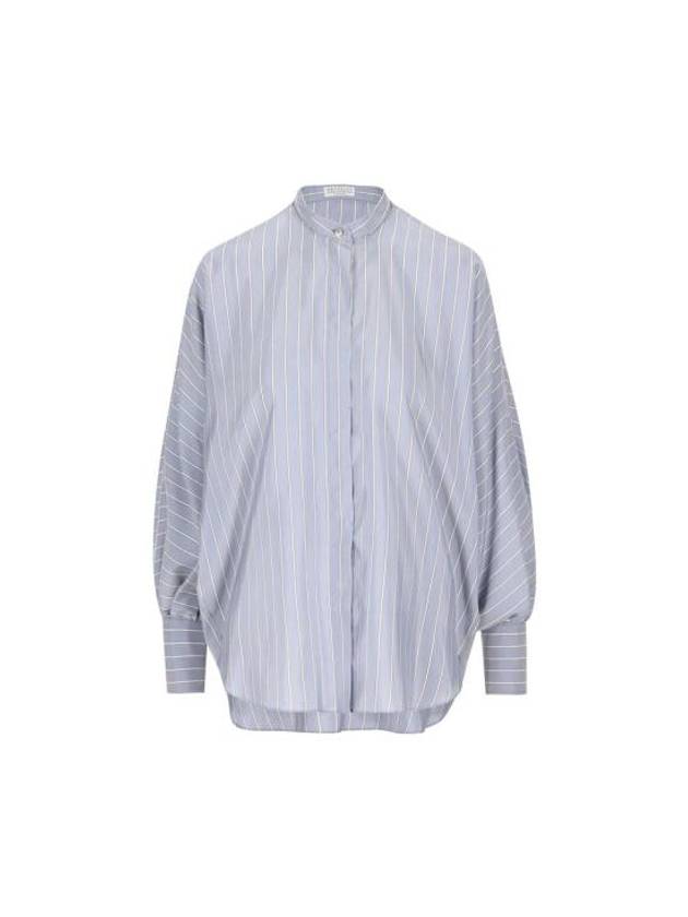 25SS 브루넬로 쿠치넬리 셔츠 MH770MP116C003 P25 LIGHT BLUE WHITE