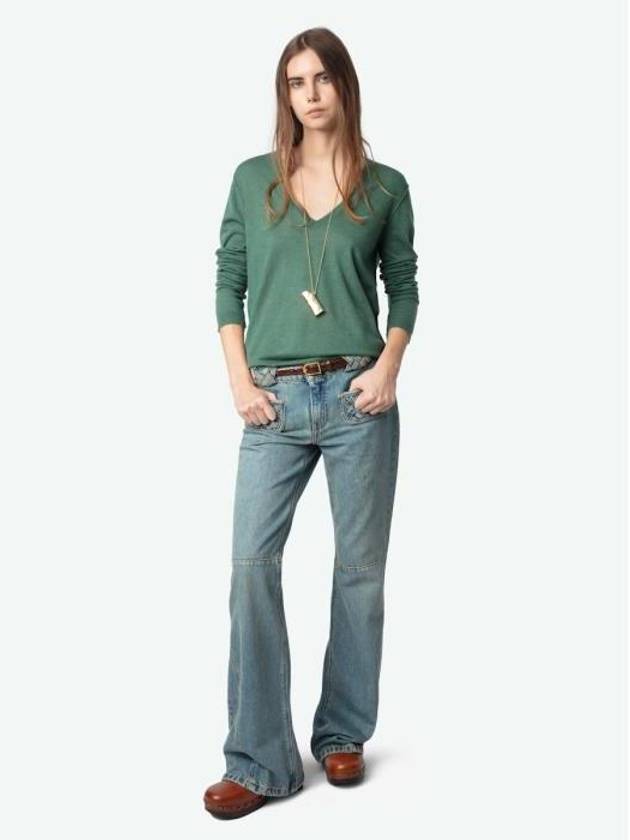 쟈딕앤볼테르 Rivy 캐시미어 니트 스웨터