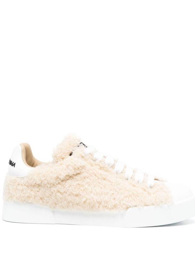 23 F W 돌체 앤 가바나 포르토피노 레더 스니커즈 CK1545AO0228Z101 B0710936444