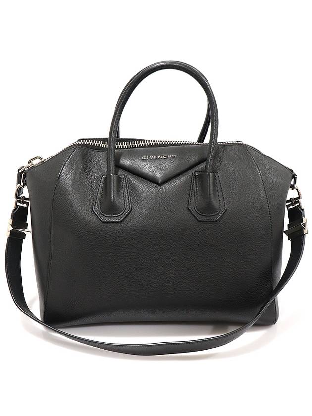 Givenchy 지방시 12H5100012 블랙 고트스킨 안티고나 미듐 2WAY