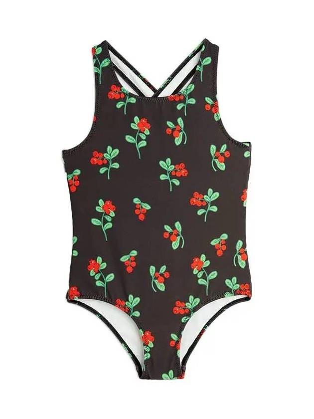 25SS 키즈 링곤 베리 스윔슈트 블랙 25280101 99