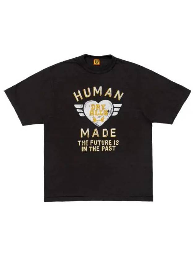 휴먼 메이드 그래픽 티셔츠 2 블랙 Human Made Graphic T Shirt 2 Black