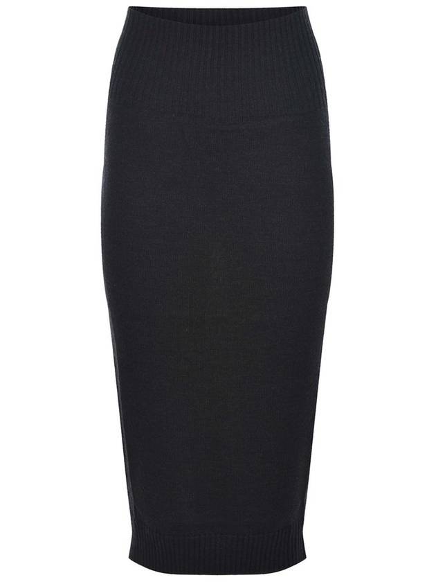 Max Mara Leisure Melk 니트 미디 스커트