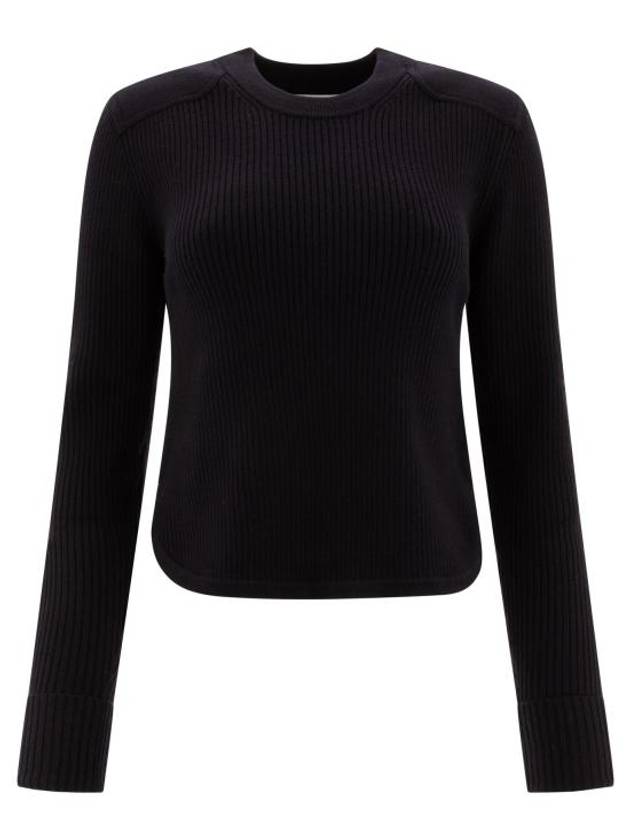 이자벨마랑 에뚜왈 Gabyne 리브드 니트탑 네이비