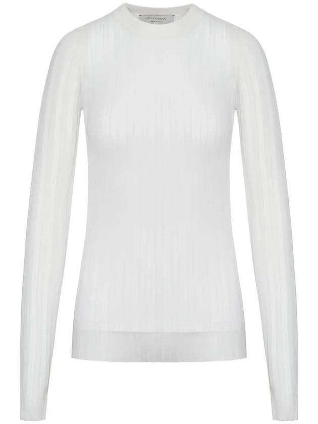 스포트맥스 아시노 크루넥 니트 탑 2512381033600_001OPTICWHITE