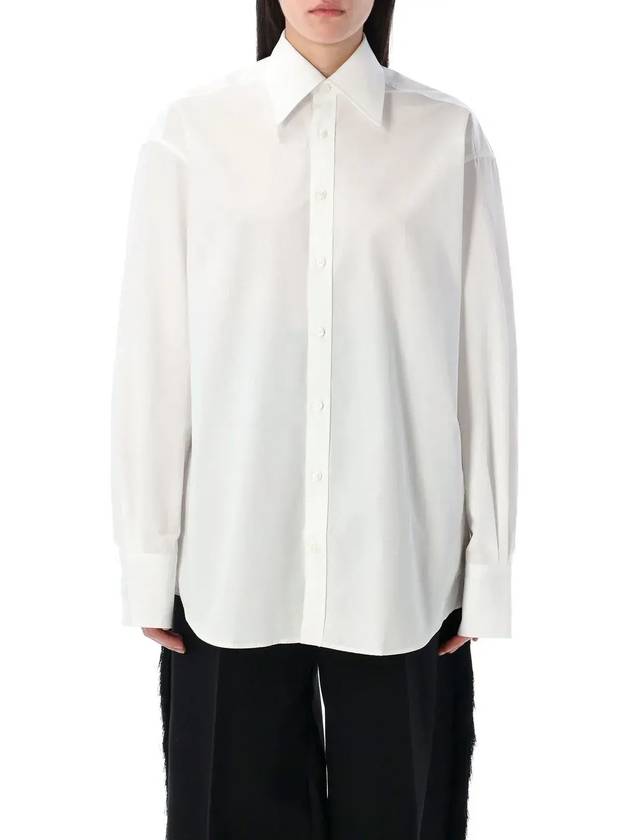 카르벤 플리트 디테일 셔츠 6241K2109101_WHITE