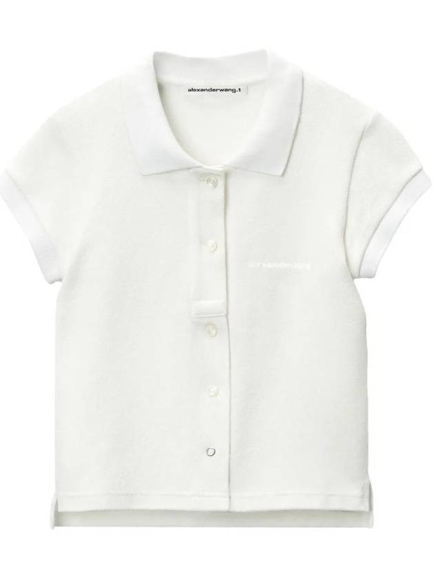 알렉산더왕 버튼 업 폴로 셔츠 4CC2251551100