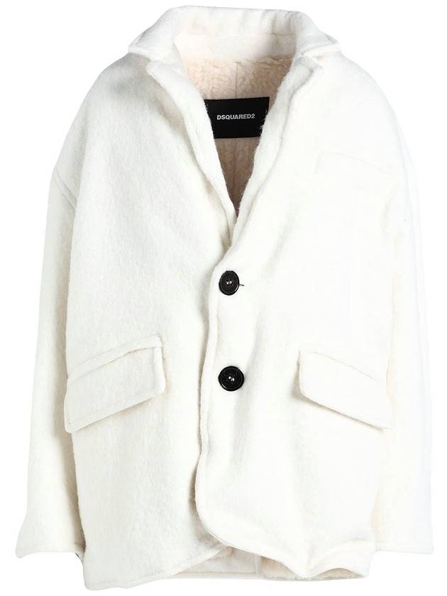 디스퀘어드2 Dsquared2 
button-front thick blazer